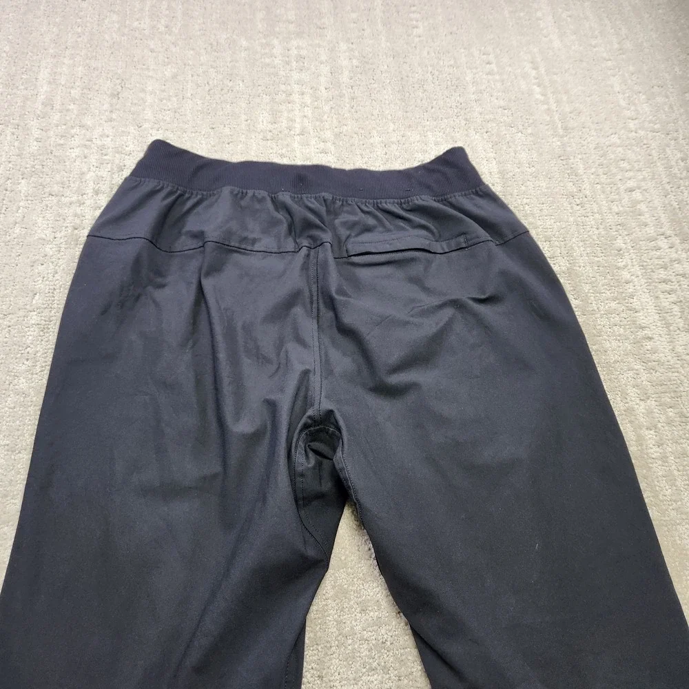 Lululemon Joggers Men Medium Warpstreme Black Athleisure Regular Fit Stretch